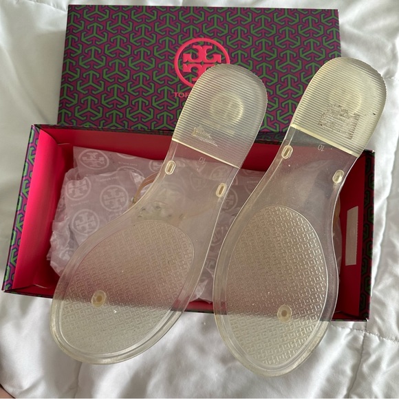 Tory Burch Miller Mini Jelly White size 10 - Picture 4 of 4